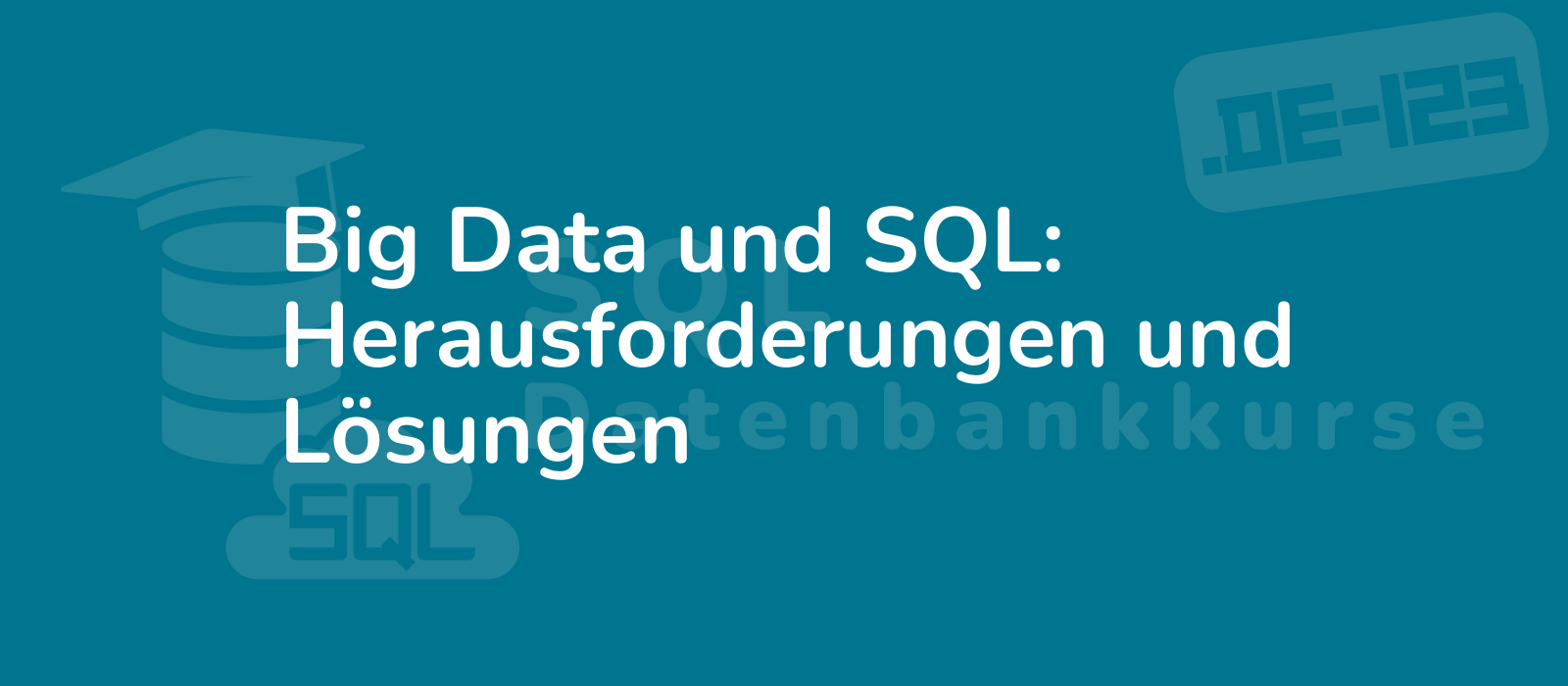 high tech visualization of data analysis with sql code on a computer screen representing challenges and solutions in big data field