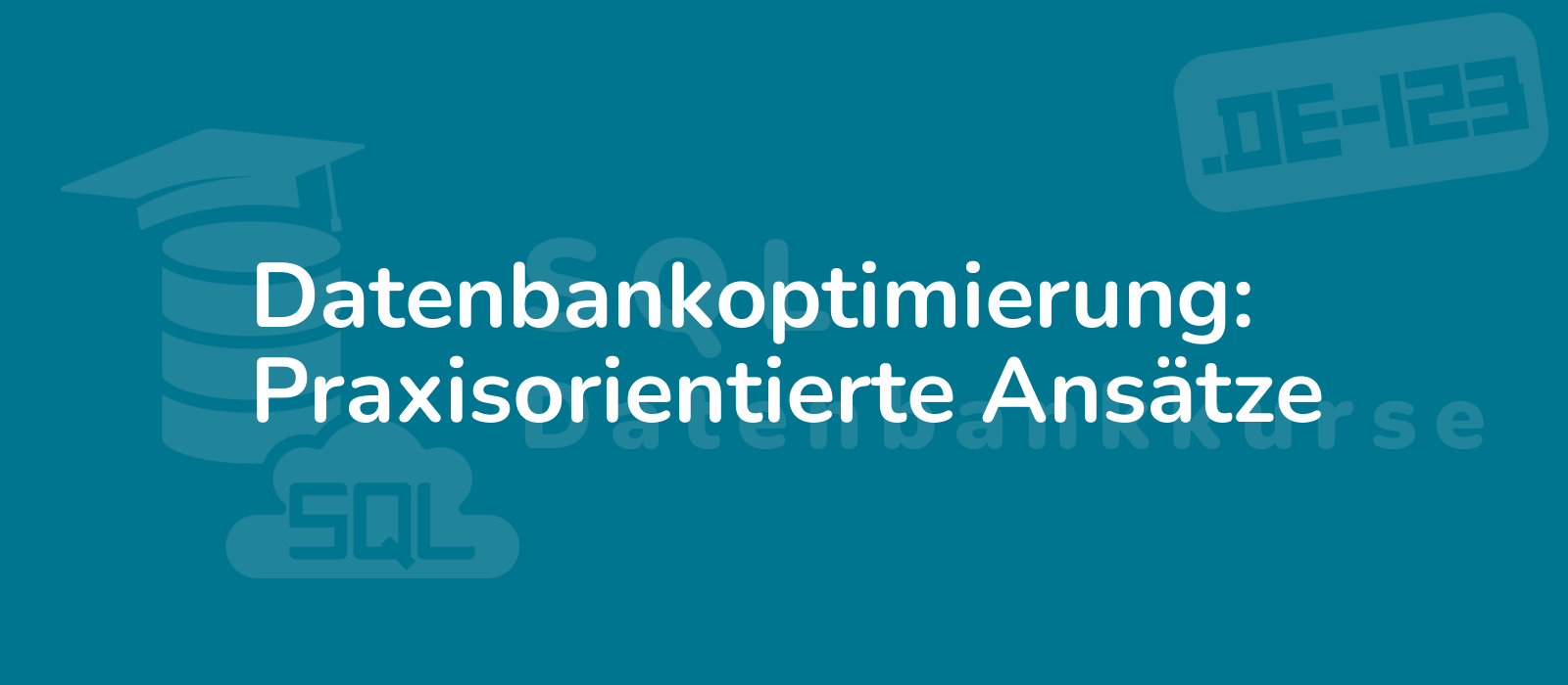 practical approaches to database optimization depicted with a dynamic image featuring modern technology 8k resolution and detailed design