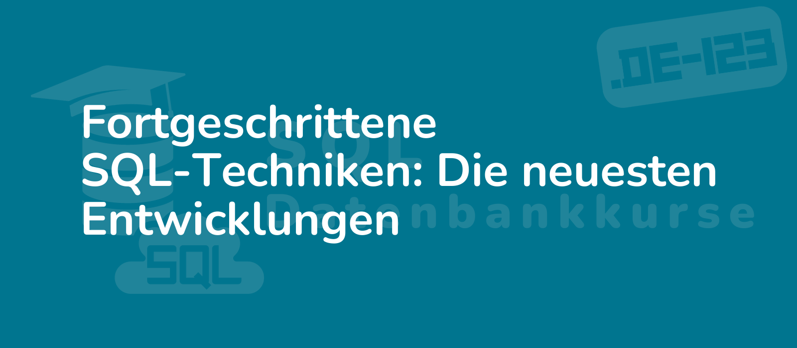 expert sql techniques the latest developments a dynamic representation of advanced sql practices with a modern twist showcasing innovation and efficiency
