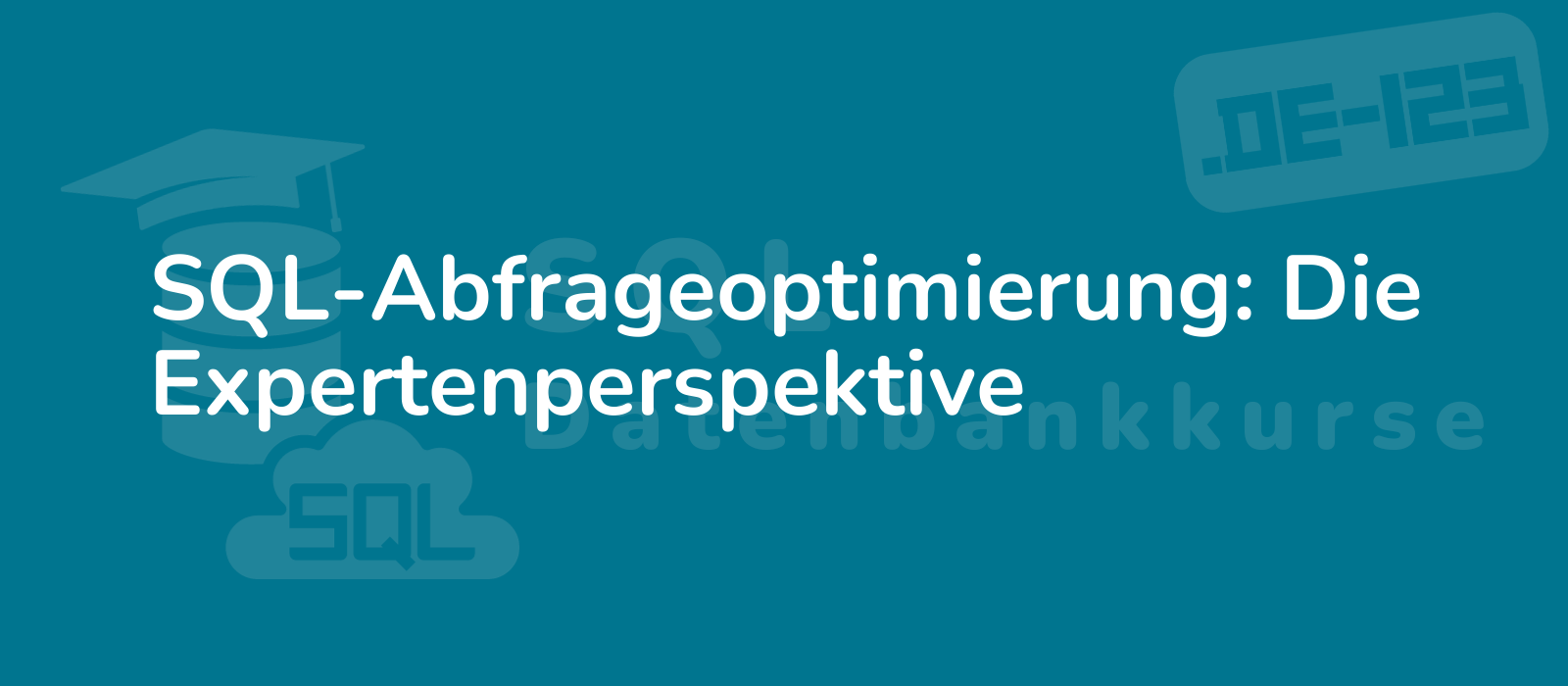 expert perspective on sql query optimization detailed representation with a professional analyzing data on a computer screen